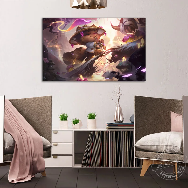 

Постер «Лига Легенд» для видеоигр, «LOL Teemo»
