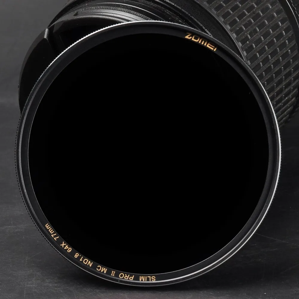 Фильтр Zomei ND8 ND64 ND1000 фильтр нейтральной многослойной плотности оптический