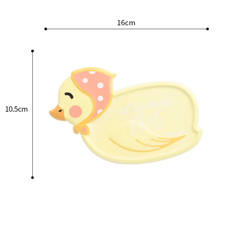 Экологичный мягкий резиновый держатель для мыла в виде животных полка хранения
