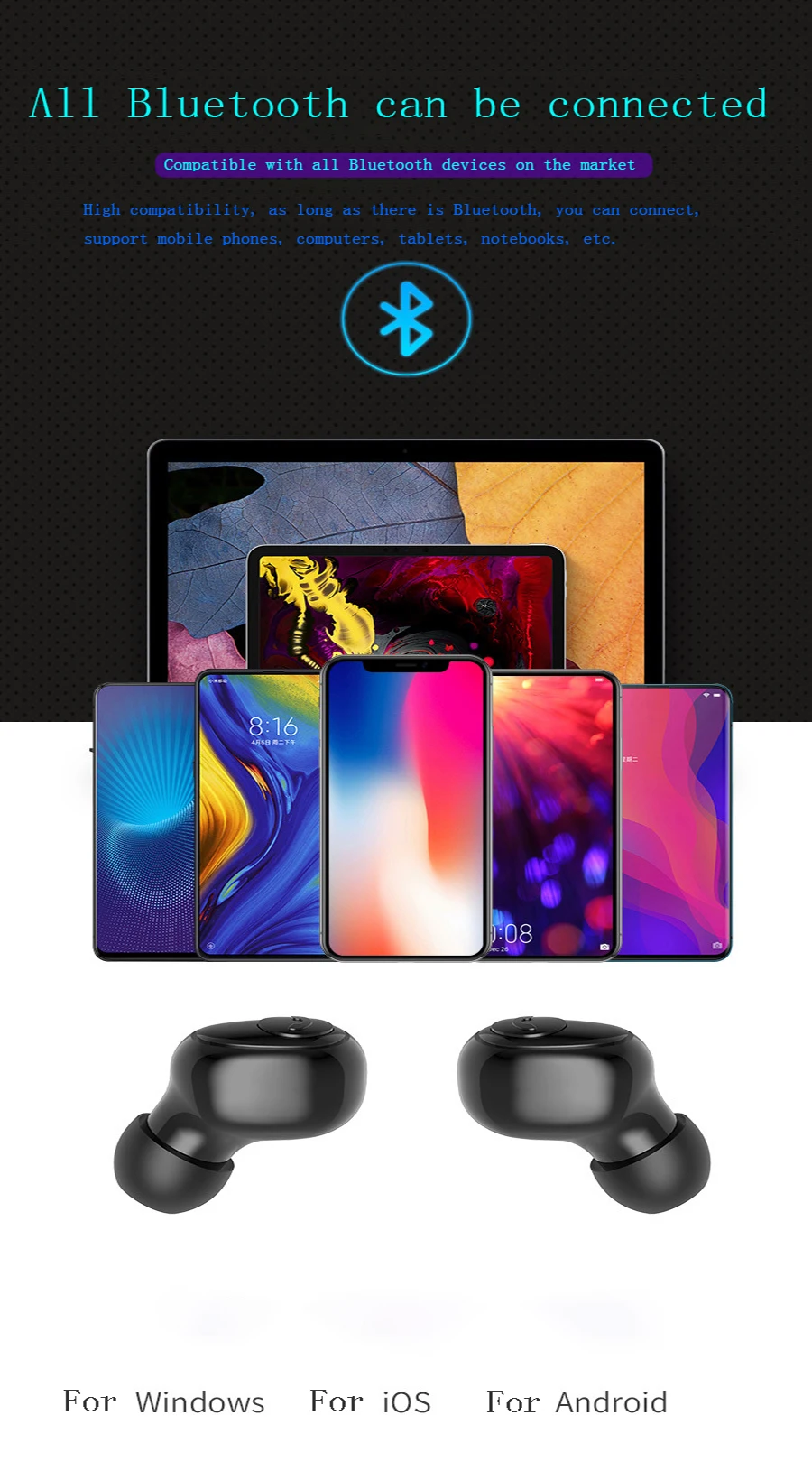 IPX7 водонепроницаемые Bluetooth наушники 8D стерео беспроводные наушники гарнитура с 3500 мАч power Bank G6s TWS 5,0 Bluetooth наушники