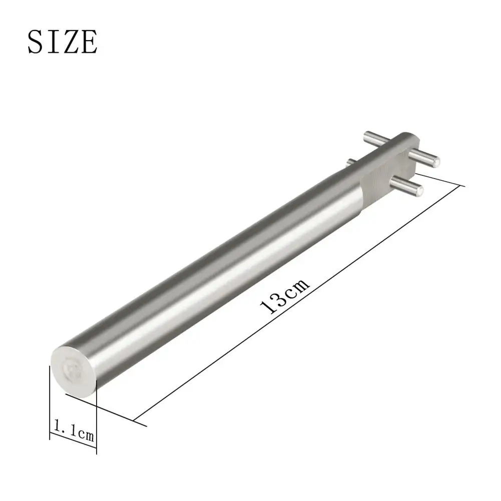 

Steel Silver Wind Instrument Repair Tool Saxophone Key Cover Repair Tools Adjusting Wrench Musical Instrument Accessories