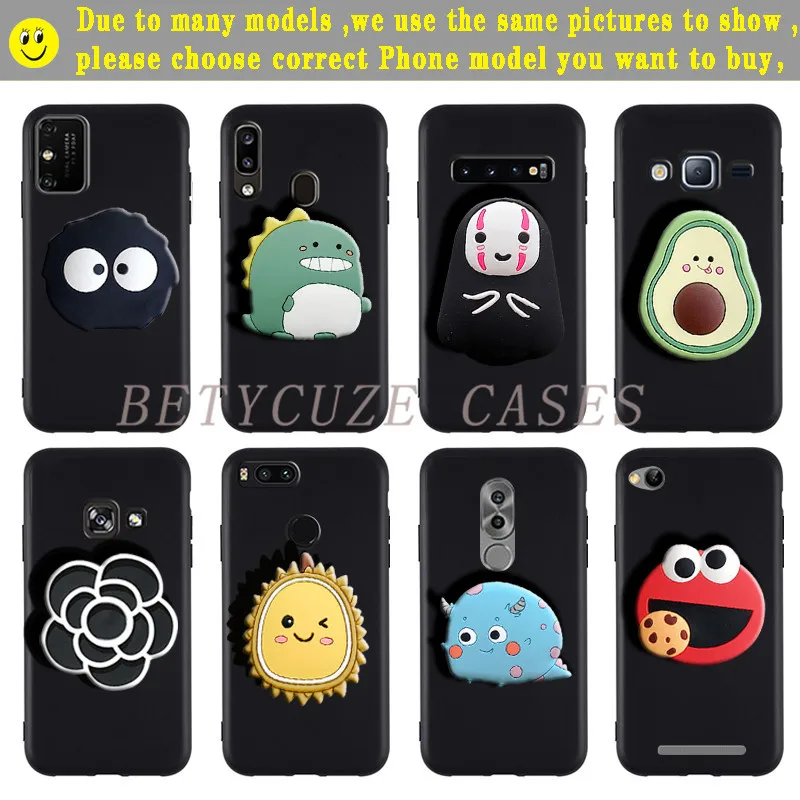 cute soft case for umi umidigi power 5 3 a3 pro a3s a3x phone case cartoon holder stand cover free global shipping