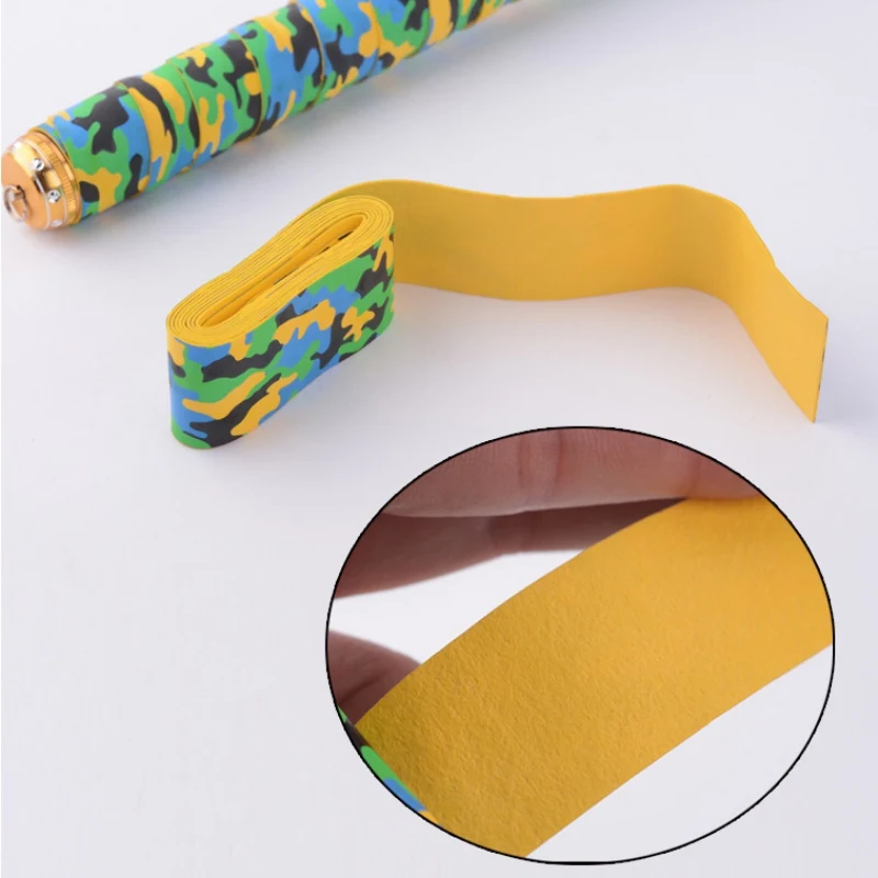 1pc Breathable Fishing Rod Overwraps Bandage Pole handle Cover Tape Knopper Wrap Sweat-Absorb Anti-slip Belt | Спорт и развлечения