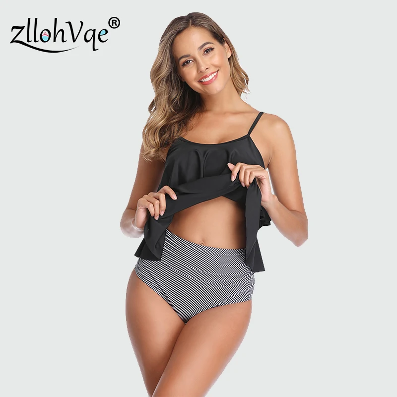 Zllohvqe Бикини Push Up летний купальный костюм высокая талия повседневная Пляжная