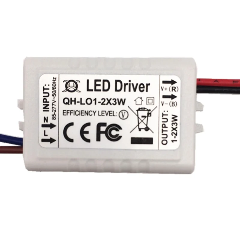 1 шт. 2x3 Вт 2 4X3W 6 10X3W 10 18X3W 18 30X3W Светодиодный драйвер питания трансформатор источник