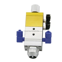 by 30ab double cylinder double liquid suction type adjustable ab double liquid dispensing valve pneumatic ab valve