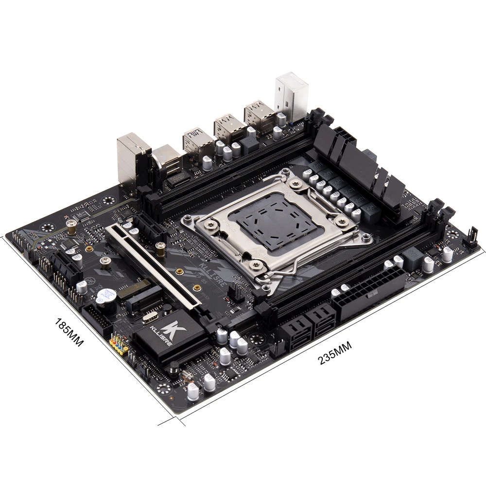 Kllisre X99 комплект материнской платы XEON E5 2696 V3 LGA 2011-3 ЦП 2 шт. X 8 ГБ = 16 Гб 2666 МГц DDR4