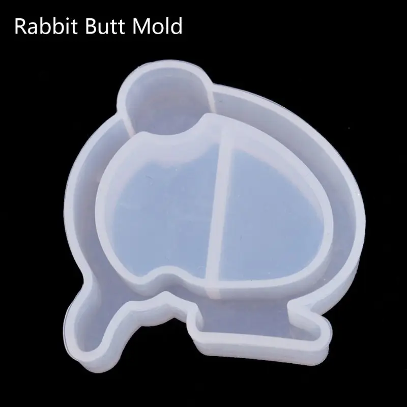 

DIY Cute Cat Dog Butt Quicksand Pendant Animals Resin Silicone Mold Jewelry Tool W0YA