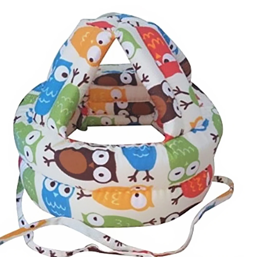 Baby Hat Protective-Hat Soft Safety Learn To Walk Cap Comfortable Kids Head Security Protection Anti-collision Helmet | Детская одежда