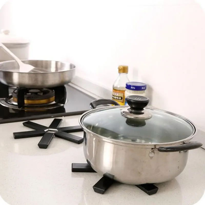 

2 Pieces Anti-Hot Insulation Pad Non-Slip Heat Resistant Mat Coaster Cushion Placemat Pot Holder Kitchen Accessories