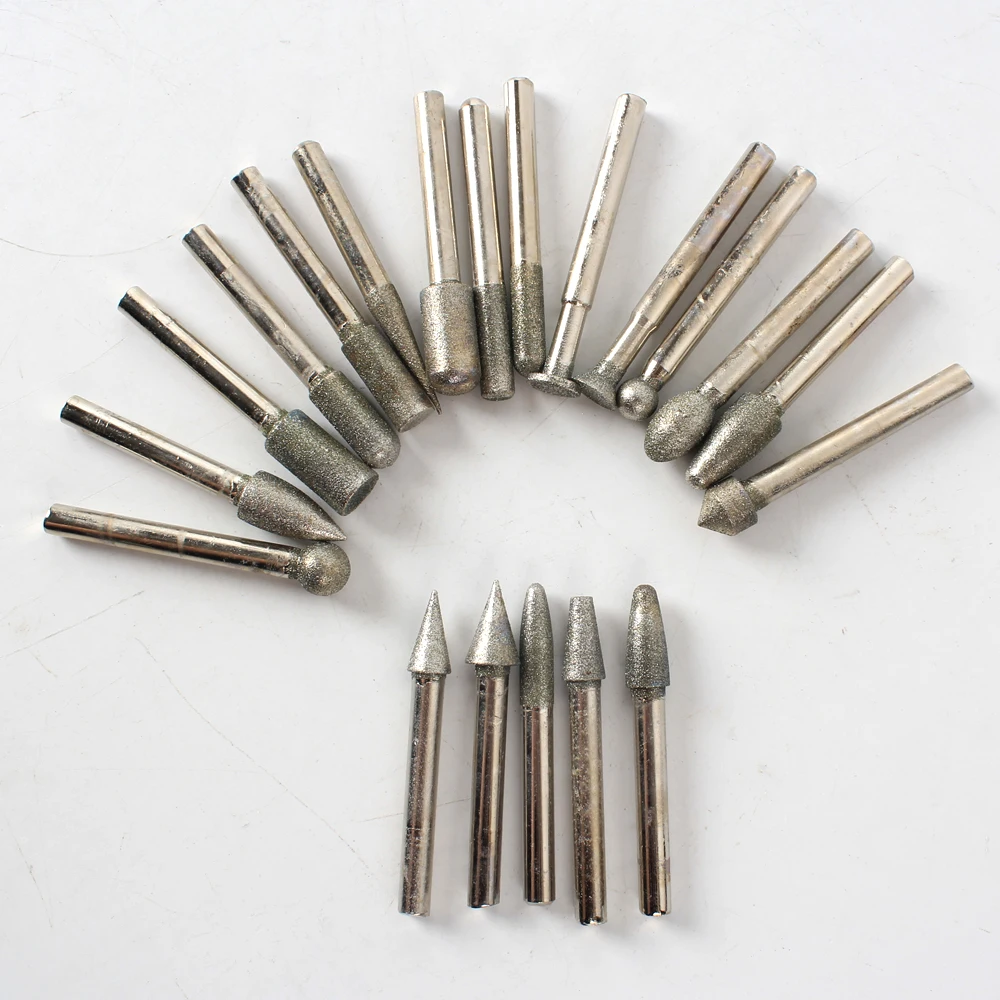 Raizi Гальванические Алмазные Боры Гранит Концевая фреза для металл под мрамор