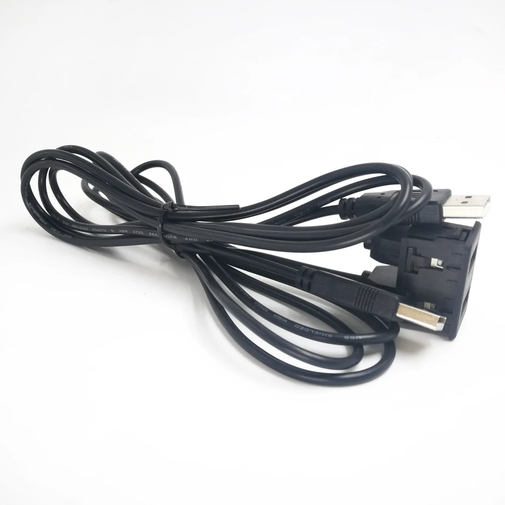 Автомобильное зарядное устройство Biurlink с двумя разъемами USB/AUX порт USB для Nissan Teana