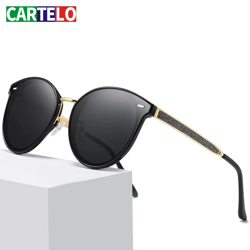 CARTELO новые модные поляризационные солнцезащитные очки женские брендовые