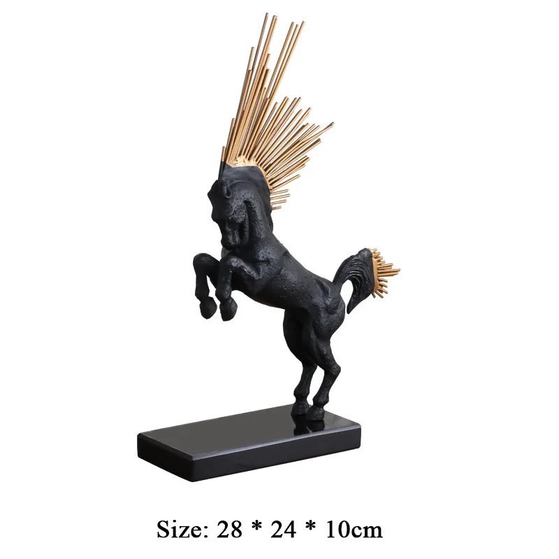 Фигурки лошадей железные поделки украшение для дома рабочего стола ремесла