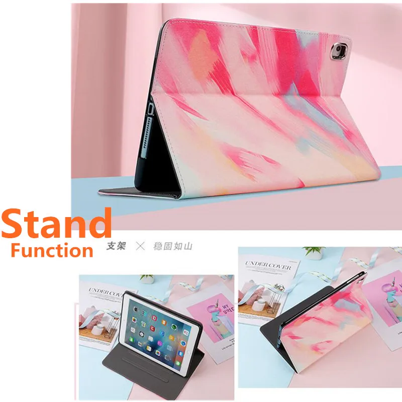 Яркий Цветной чехол для apple ipad 2019 10 2 Обложка Gen Marble мягкая задняя крышка с принтом