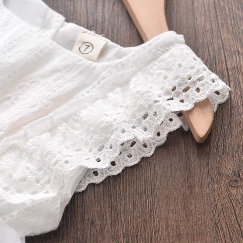 Платье для девочек новинка 2022 летние детские Платья с цветочным рисунком одежда