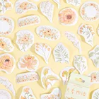 46 шт.упак., креативные милые бумажные мини-Стикеры с изображением роз, декоративные наклейки для самостоятельного оформления альбома, дневник в стиле Скрапбукинг, канцелярские принадлежности