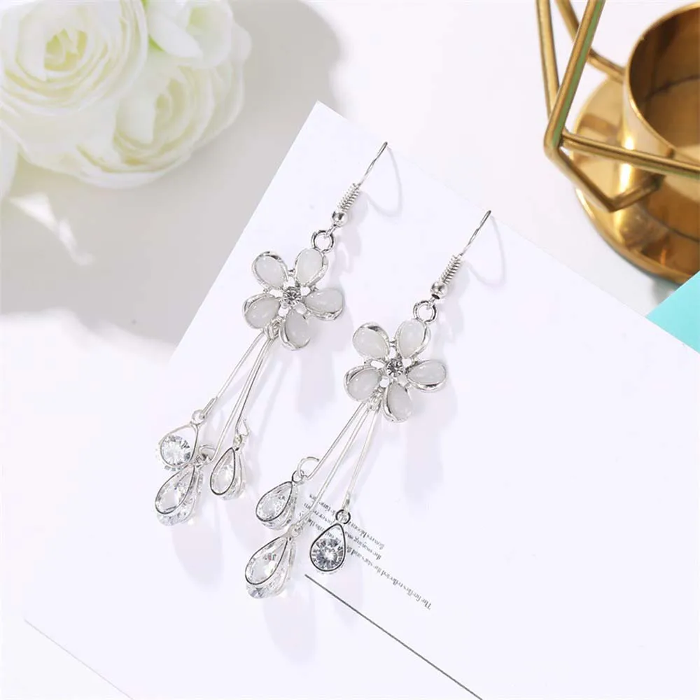 Женские серьги с подвесками 1 пара элегантные винтажные искусственным