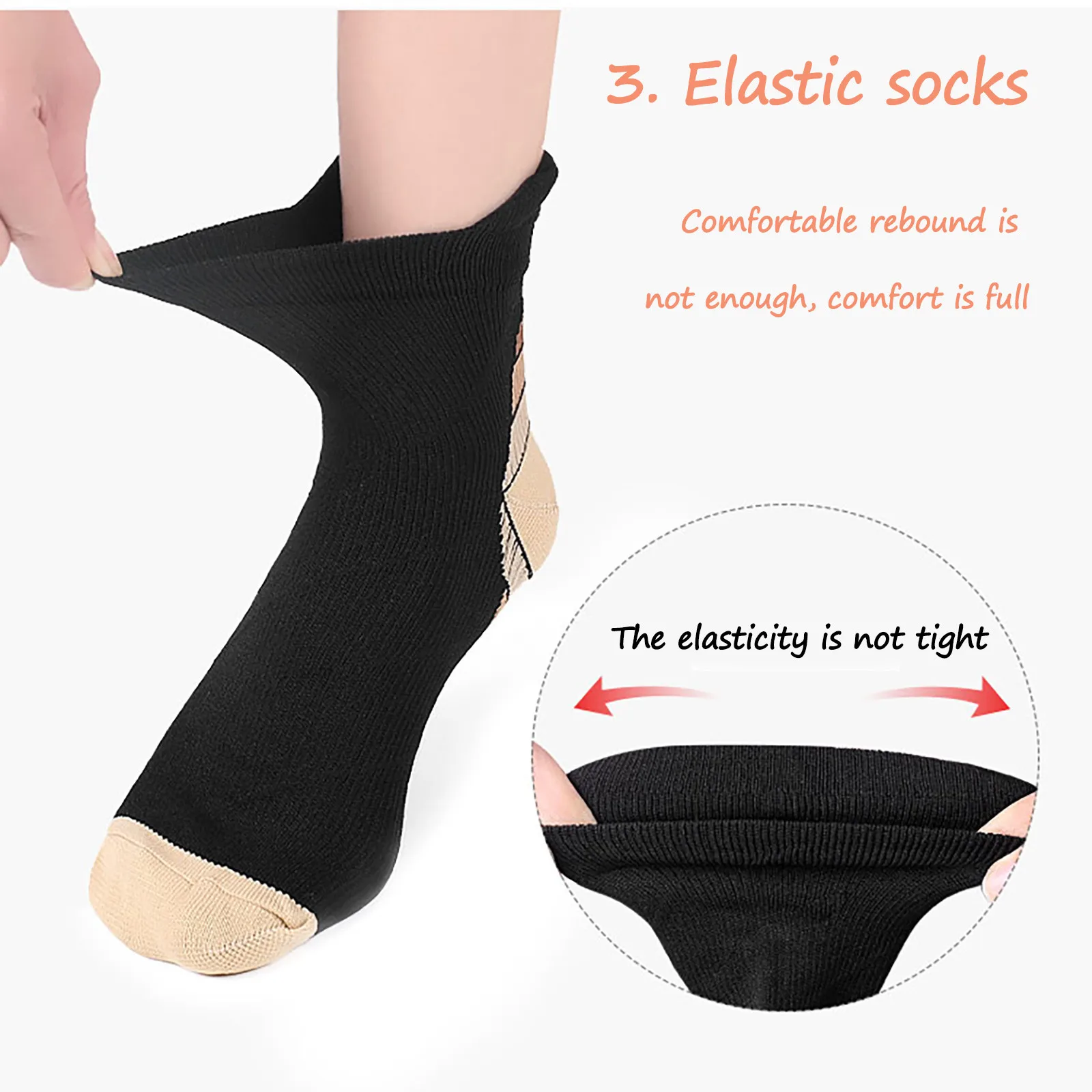 

Unisex Solid Color Stitching Short Tube Tide Socks Casual Soft Breathable Sweat-absorbent Elastic Warm Cotton Socks