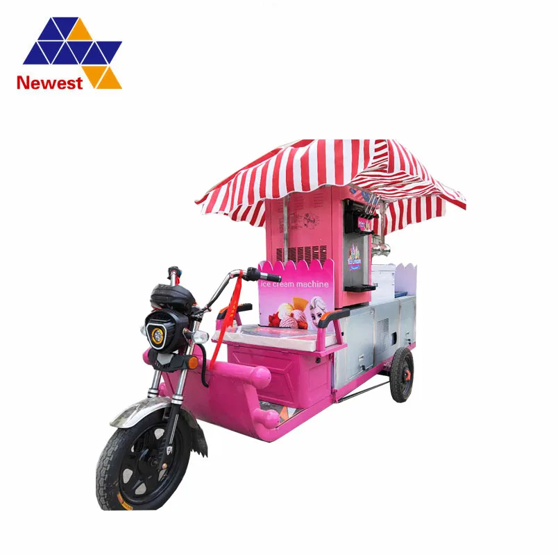 Мини машина для мороженого/мобильный грузовик мороженого/велосипеды мороженого