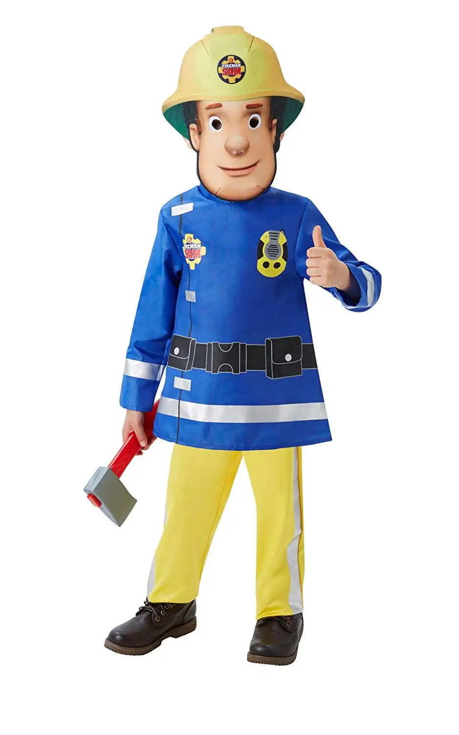 the fireman sam childrens fancy dress costume 4 10 years carnival party halloween cosplay costumes free global shipping