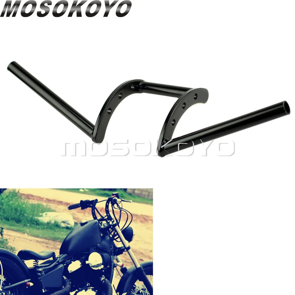 Универсальный руль 1 &quotZ Bar 25 мм Z 24 3/4&quot Wide 5 1/8 &quotRise for Harley Sportster Cafe Racer Custom Vintage