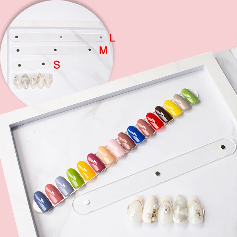 Планшет для демонстрации ногтей Color s полка дизайна Гель-лак цветная карта