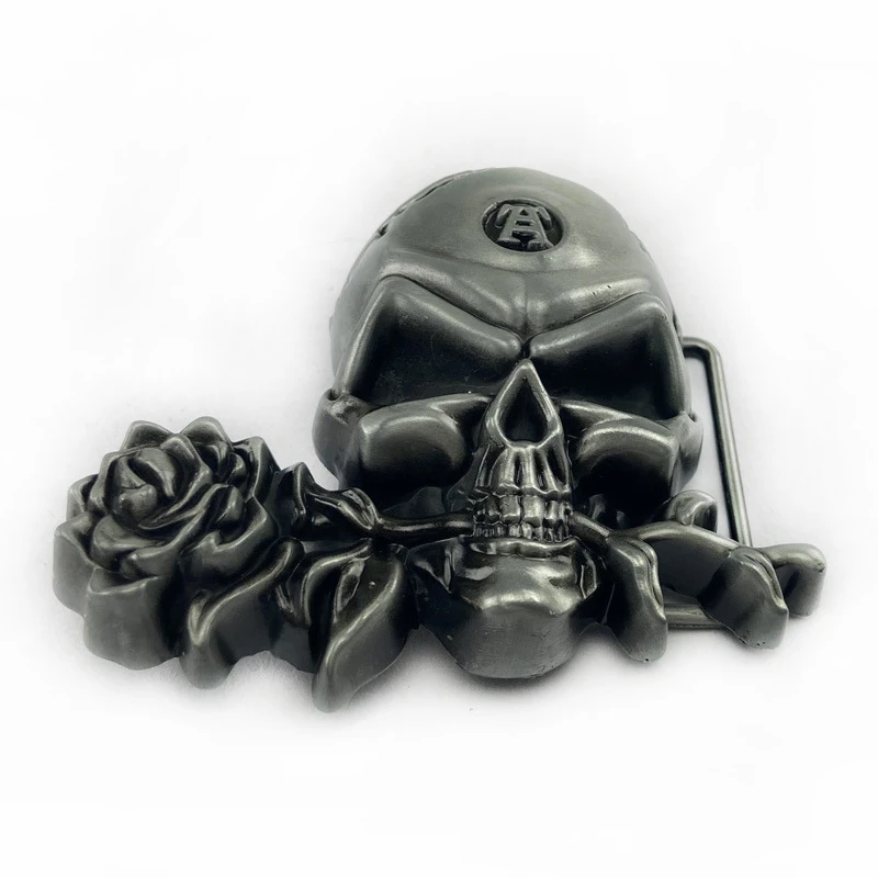 Ковбойская крутая модная серебряная пряжка для ремня с металлическими 3D