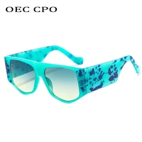 oec cpo vintage irregular square sunglasses for women unique oversized polygon sun glasses female shades punk eyewear men uv400