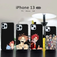 anime fairy tail phone case for iphone 13 12 11 mini pro xs max xr 8 7 6 6s plus x 5s se 2020