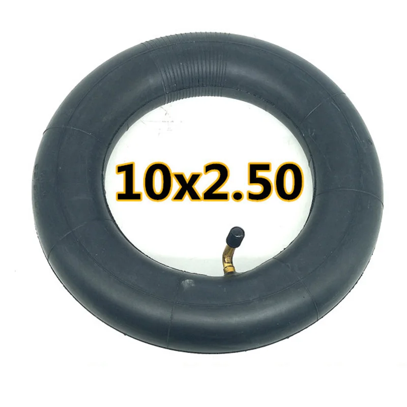 

10 Inch Electric Scooter Vacuum Tire Black 10X2.50 Rubber Inner Tube Non-Pneumatic Durable Tyres Balanced Scooter Part