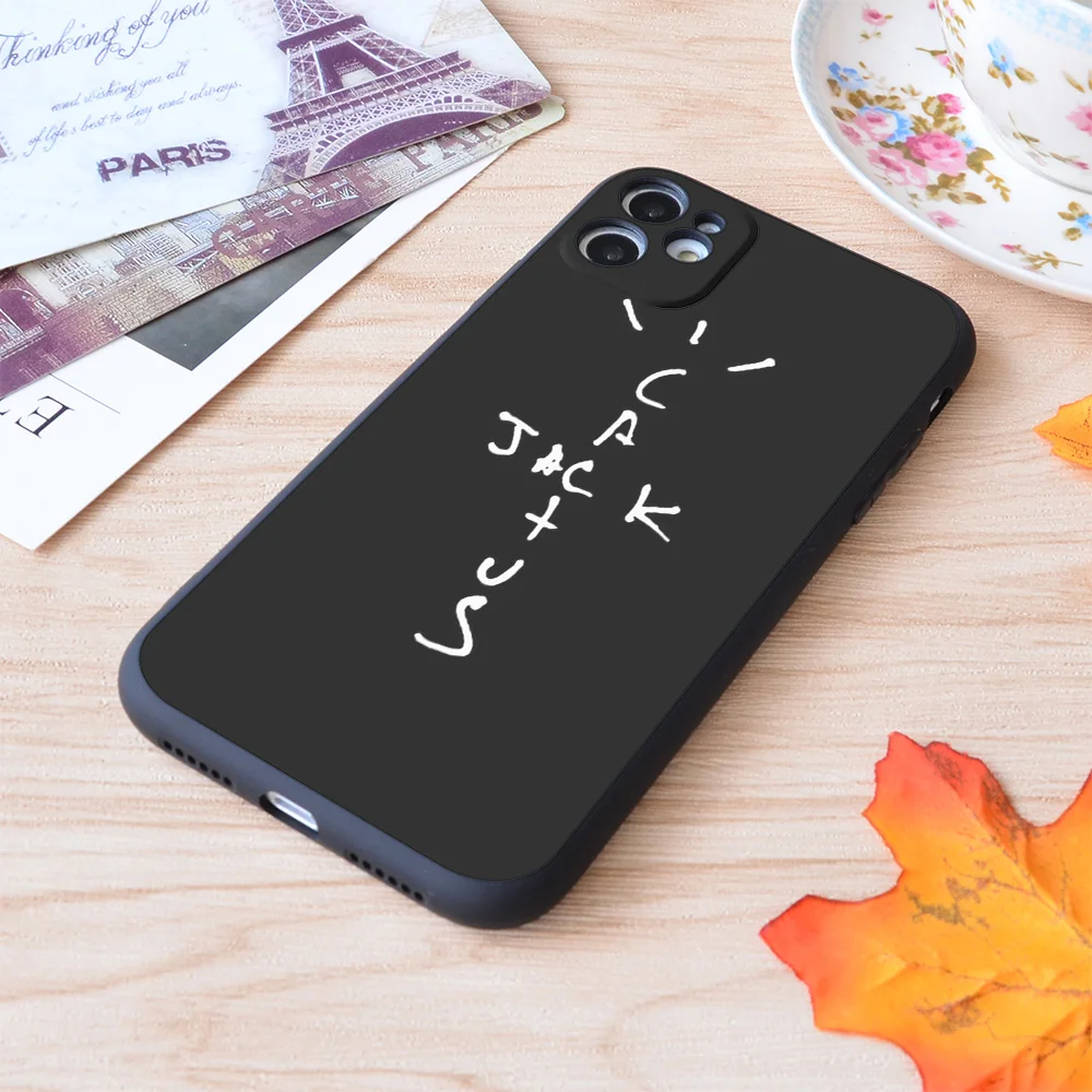 

Cactus Jack Print Soft Silicone Matt Case For Apple iPhone Case