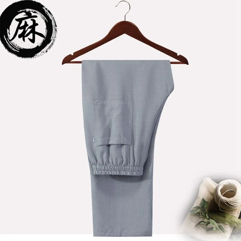 Мужские брюки для занятий боевыми искусствами кунг-фу Тай-Чи Китайская
