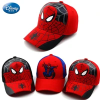 disney anime spiderman baseball cap for boys girls autumn baby hats childrens cartoon fashion sun caps kids hop hop hat 2 8y
