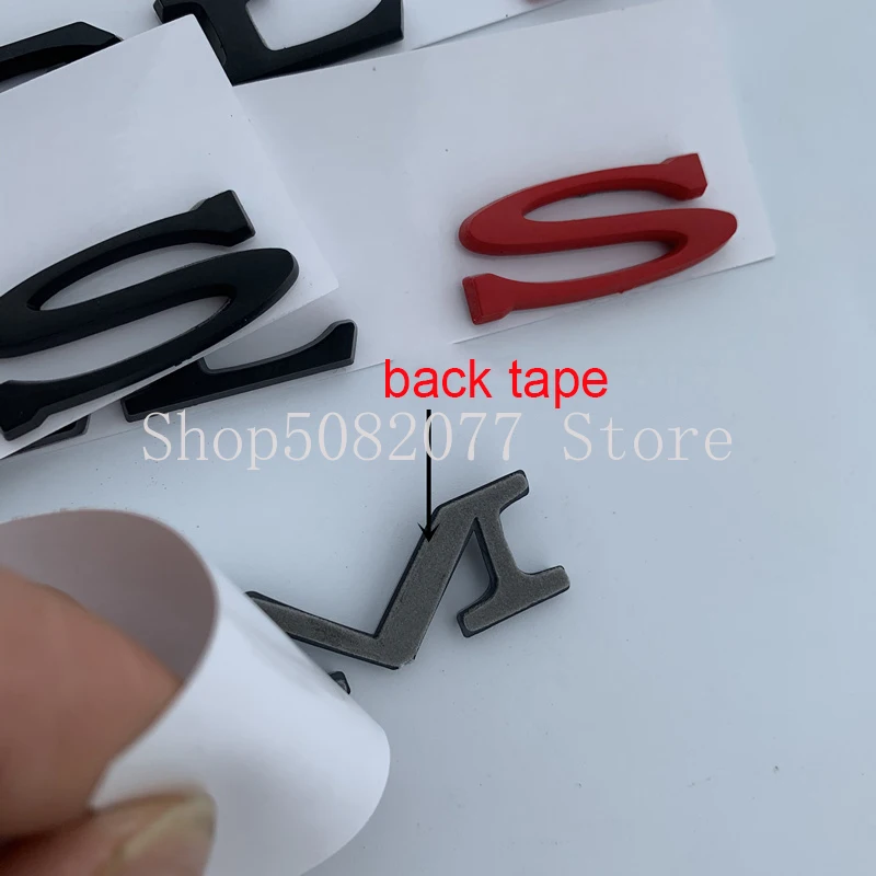 Модель 3 модель S X с буквами эмблема для Tesla автостайлинг рестайлинг