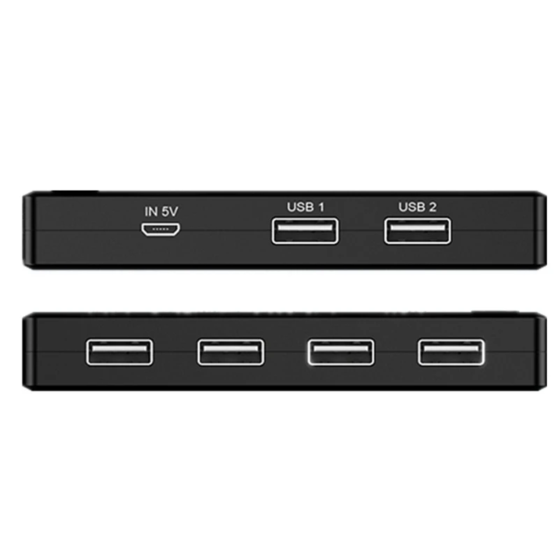 Блок переключателей USB 2 0 4 порта в выхода адаптер переключателя для клавиатуры