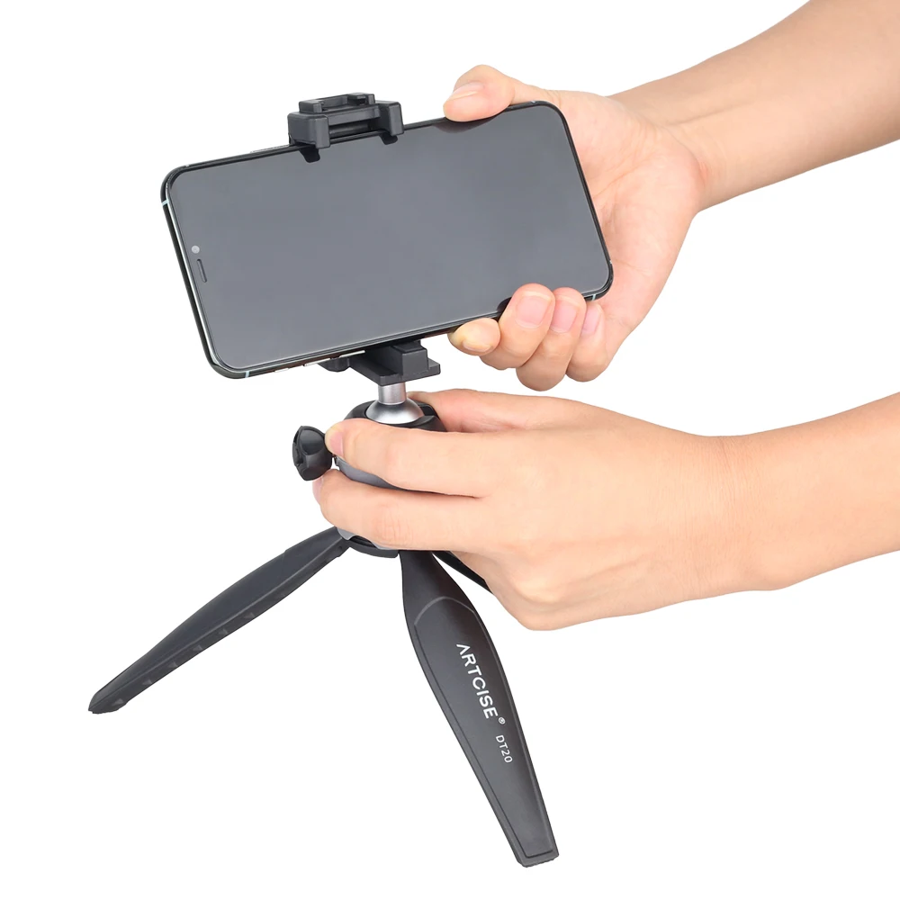 Настольный Штатив ARTCISE DT20 для телефона 2 в 1 мини штатив смартфонов и DSLR камер Gopro
