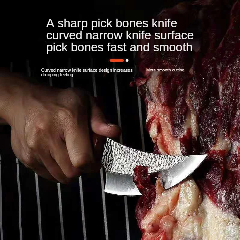 Kitchen Knife Household Boning Killing Pig Meat Cleaver Stainless Steel Vegetable Cutter Fruit | Дом и сад