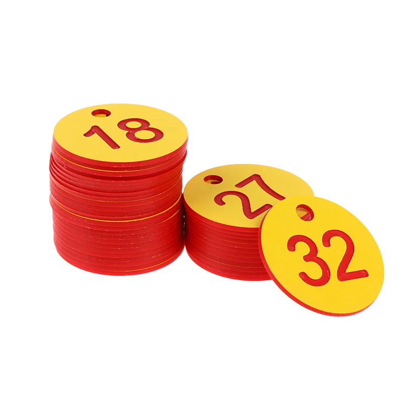 

20/50pcs Beekeeping Box Numbered Label Beehive Tag Farm Number Tags Mating Box Husbandry Hanging Numbered Tag
