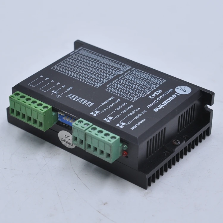 Драйвер шагового двигателя Leadshine M542 для гравировального станка | Компьютеры и