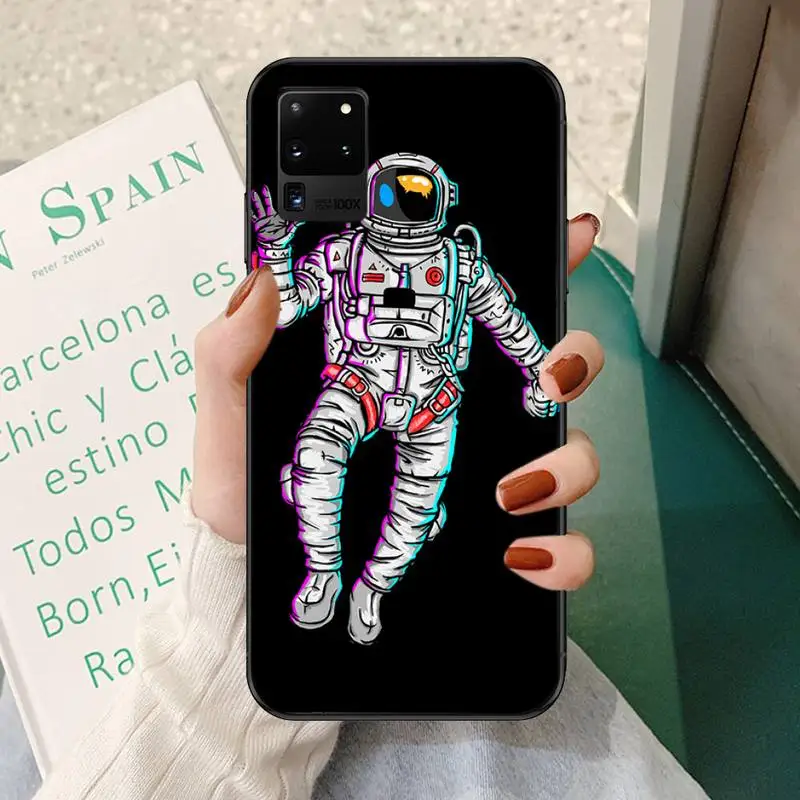 

Space Astronaut Soft Cover Phone Case For Samsung A51 71 31 40 30s 21s Galaxy S9 10 20 Plus Note9 10pro 20 20ultra