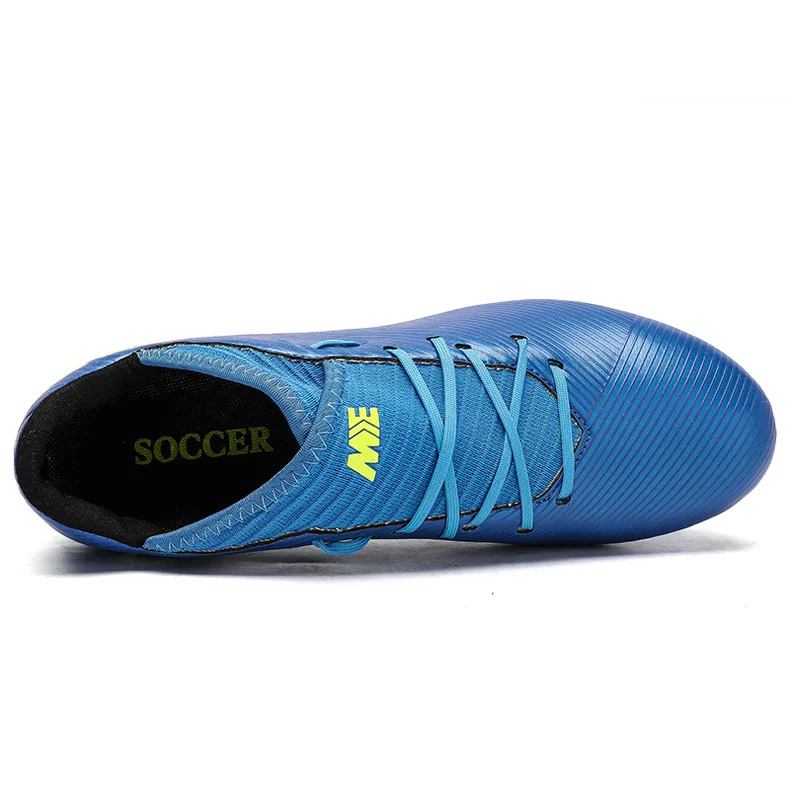 Футбольная обувь для мужчин и мальчиков Длинные шипы футбольная легкие