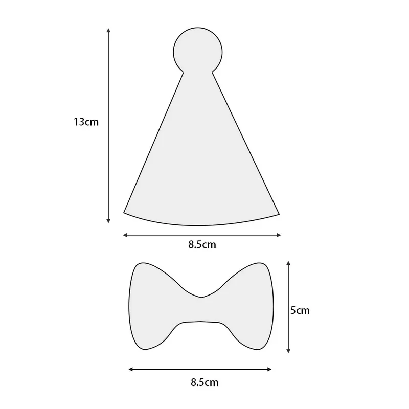 

2Pcs/set Pet Dogs Caps With Bowknot Cat Dog Birthday Costume Sequin Design Headwear Cap Hat Christmas Party Pets Accessories