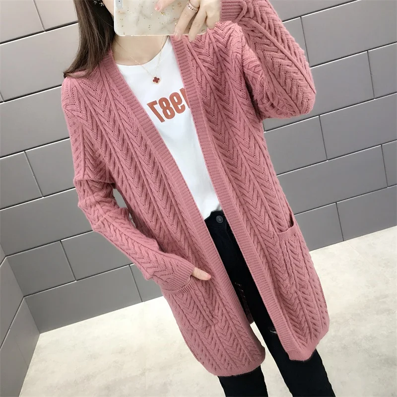 Женский вязаный кардиган с рукавом летучая мышь |