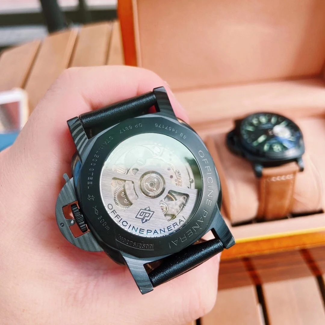 

Panerai Luminor watch men's skeleton automatic mechanical AAA watch gold skeleton retro men's women watch quartz watch