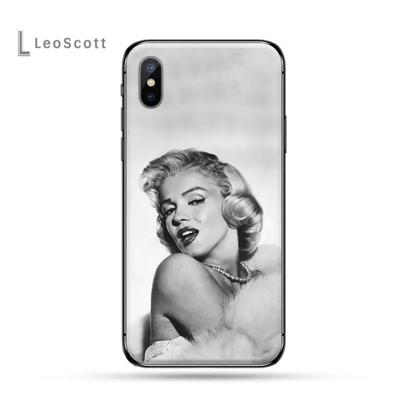 

Marilyn Monroe Phone Case for iPhone 11 12 pro XS MAX 8 7 6 6S Plus X 5S SE 2020 XR