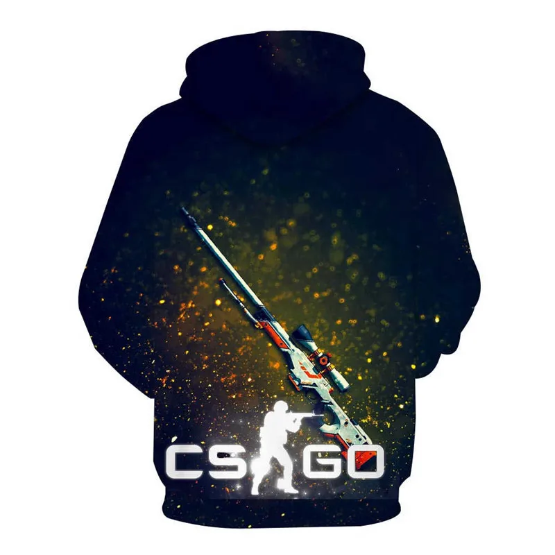 Крутая CS GO геймер Толстовка Counter Strike Global offency CSGO мужская толстовка с капюшоном, качественная брендовая одежда, забавная толстовка с 3d принтом