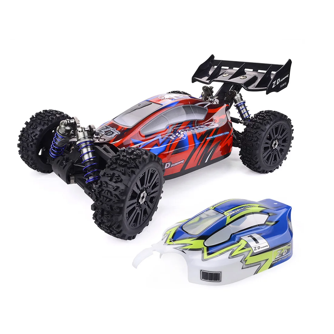 ZD Racing Pirates3 BX-8E 1/8 90 км/ч высокоскоростной гоночный Радиоуправляемый автомобиль