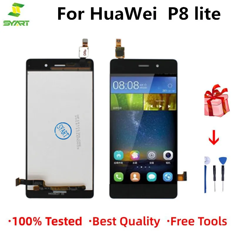 ЖК-дисплей для HUAWEI P8 Lite Дисплей LCD с сенсорным экраном ALE-L21 запасная часть замены