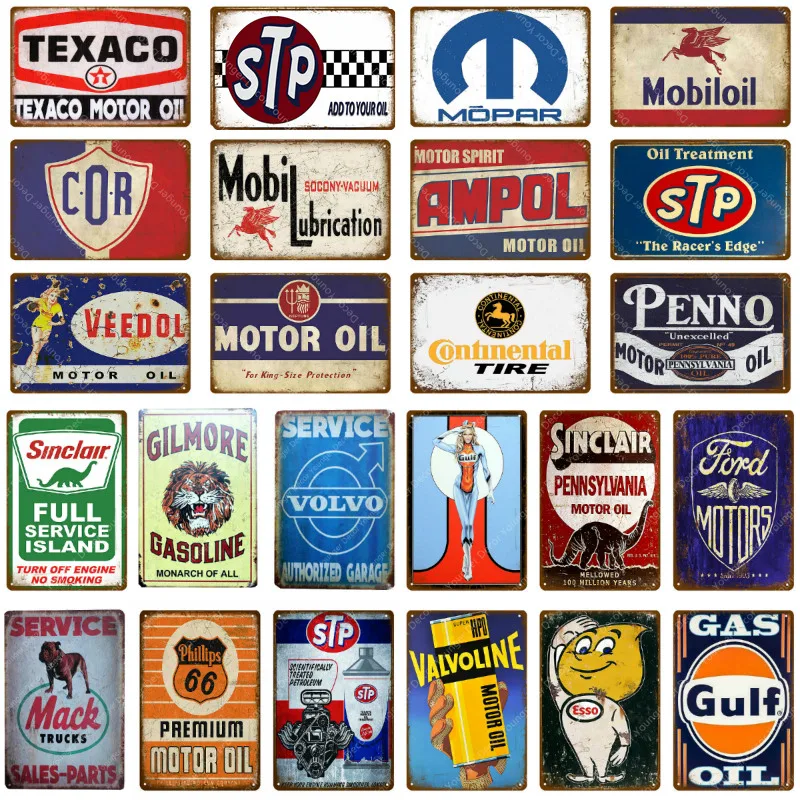 Мотороллер с металлическими знаками для мотоциклов автомобилей грузовиков